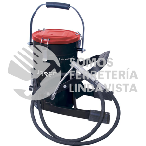 23623 INYECTOR DE GRASA CON CUBETA DE ALTA PRESION CON PEDAL DE 10 KG, 8,700 PSI URREA