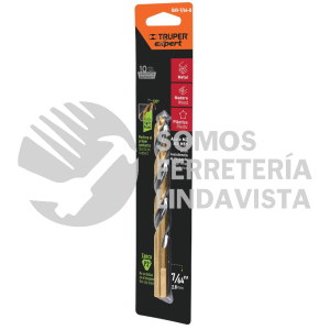 12739 BAV-7/64-B BROCA HSS 7/64" TRUGOLD PARA METAL EN BLISTER TRUPER