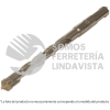 11266 BS-1/4X10 BROCA SDS PLUS 1/4 X 10" TRUPER