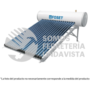 49965 CALE-12HS CALENTADOR SOLAR DE AGUA HEAT PIPE 12 TUBOS 150L 4 PERSONAS FOSET