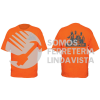 60431 CAM-NAR-42 CAMISETA NARANJA ESTAMPADA 100% ALGODON TALLA 42 TRUPER