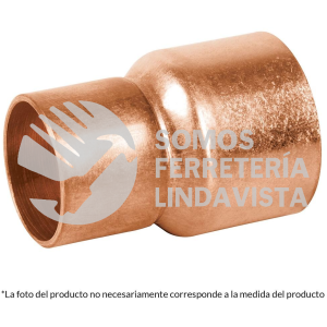 48869 CC-297 COPLE REDUCCION CAMPANA COBRE 1-1/2" X1/2" FOSET