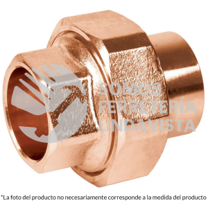 49661 CC-973 TUERCA UNION DE LATON COBRIZADO 1" FOSET