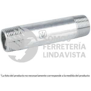 48845 CG-446 NIPLE DE ACERO GALVANIZADO 2 X 8" FOSET