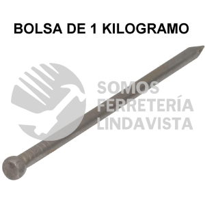 44498 CLS-2-1/2 BOLSA CON 1 KG DE CLAVO ESTANDAR 2-1/2" SIN CABEZA FIERO
