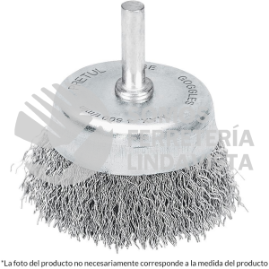 21004 CO-2P CARDA DE COPA 1-3/4" ALAMBRE GRUESO PARA TALADRO PRETUL