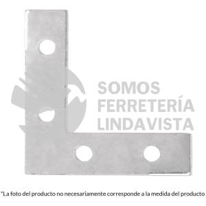 41038 ECAN-1 1/2 BOLSA C/24 ESCUADRAS PLANAS CANTONERAS 1-1/2"X1-1/2" FIERO