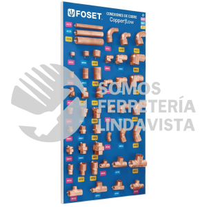 55785 EX-CC-FOS EXHIBIDOR CON CONEXIONES DE COBRE FOSET