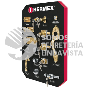 55486 EX-HE-AC-CR RESPALDO DE INVENTARIO PARA EXHIBIDOR HERMEX DE CERRAJERIA