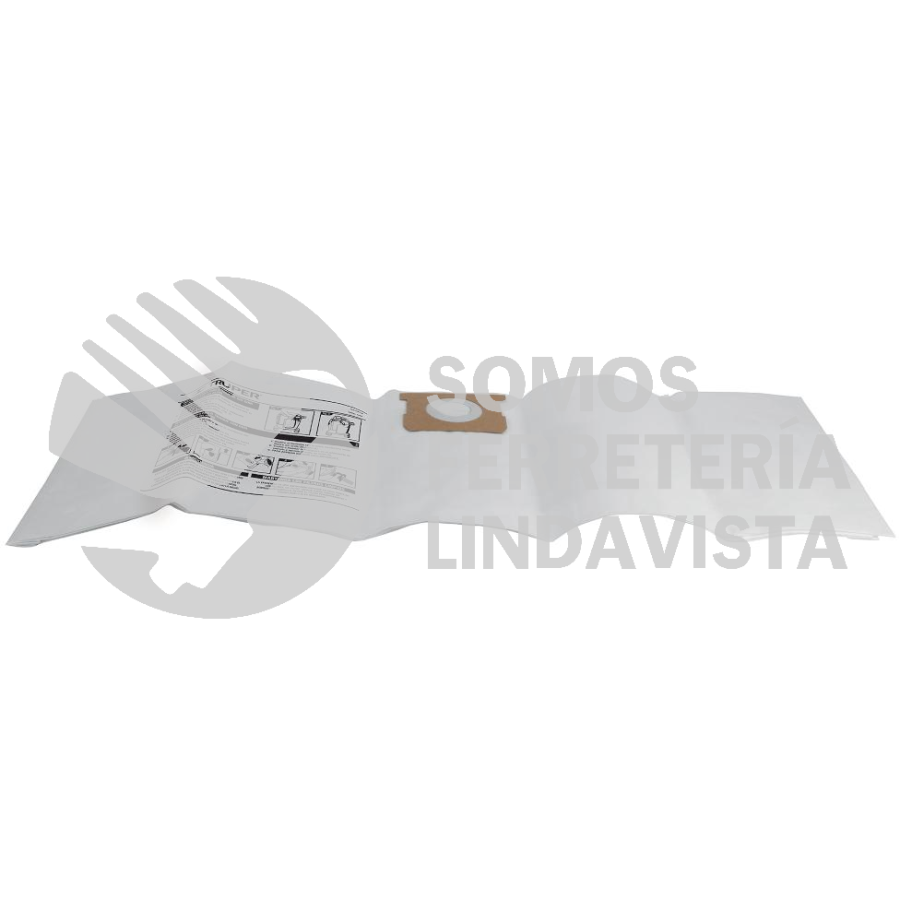 12082 FILP-ASPI-G1 FILTRO DE PAPEL PARA ASPIRADORAS 5 Y 6 GAL TRUPER ...