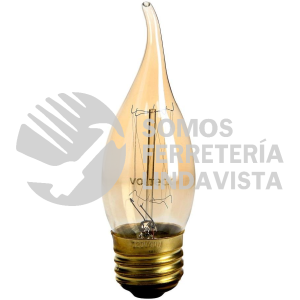 47108 FIV-40F LAMPARA INCANDESCENTE VINTAGE 40 W TIPO FLAMA VOLTECK