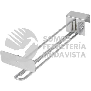 10259 GA-10R GANCHO RECTO REFORZADO DE 10" CON PORTAETIQUETA TRUPER