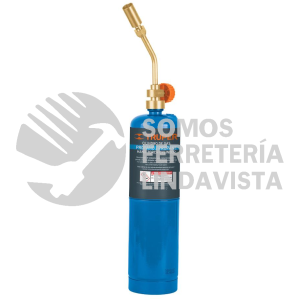 18076 KIT-GAS-400A KIT MECHERO Y GAS PROPANO DE 400 G AZUL TRUPER