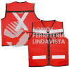 USCH14 CHALECO DE SEGURIDAD TIPO SUPERVISOR CERRADO CON REFLEJANTE ROJO EEG URREA