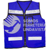 USCH22 CHALECO DE SEGURIDAD TIPO SUPERVISOR CERRADO CON REFLEJANTE AZUL G URREA