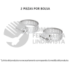 10012 M-20B BOLSA CON 2 ABRAZADERAS 20 DE ACERO INOXIDABLE TRUPER
