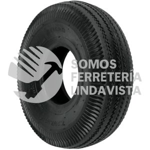 45908 N10 RUEDA NEUMATICA DE 10" SIN CAMARA TRUPER