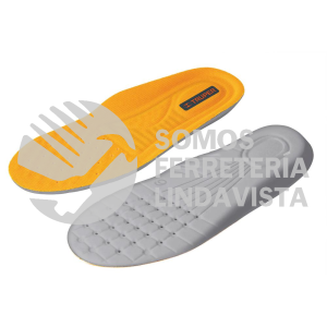 17471 PLZ-24 BOLSA CON PAR DE PLANTILLAS DE POLIURETANO P/ZAPATO TALLA 24 TRUPER