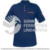 60465 POL-AC-CPLAYERA TIPO POLO AZUL PARA CABALLERO TALLA CHICA TRUPER
