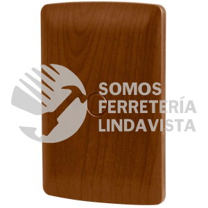 46395 PPC-IM PLACA CIEGA DE ABS LINEA ITALIANA ACABADO MADERA VOLTECK