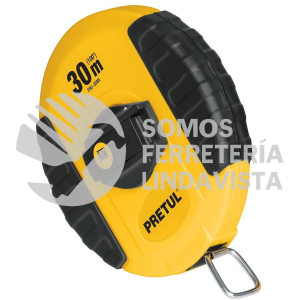 20901 PRO-30ME CINTA LARGA 30 M METALICA CARCASA PLASTICA TRUPER