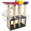 55863 R-ES RACK DE PLASTICO PARA ESCOBAS KLINTEK TRUPER