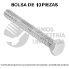 44668 TORM-5/8X1-1/2 BOLSA CON 10 TORNILLOS 5/8" X 1-1/2" TIPO MAQUINA FIERO