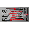CH119L JUEGO DE DESTORNILLADORES TRIMATERIAL 1000 V, VARIAS PUNTAS BANDEJA EVA, 8 PIEZAS URREA