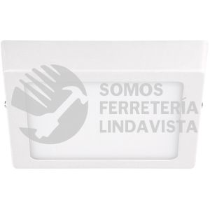LLS12C LUMINARIO DE LED DE SOBREPONER CUADRADO 12 W, LUZ FRIA SURTEK