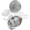 11CBP COMBO DE POMO BOLA FUNCION SENCILLA, ACERO INOXIDABLE, LLAVE ESTANDAR, BLISTER PROLOK