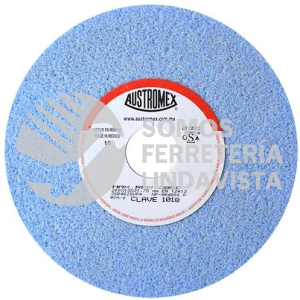 1018 RUEDA ABRASIVA VITRIFICADA AZUL TIPO 1 GRANO 80 (8"X1/2"X1-1/4") AUSTROMEX