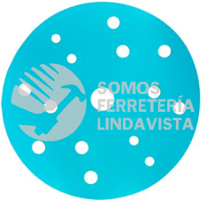 4901 DISCO DE DIAMANTE MAGIC DISC COLOR AZUL CON 15 PERFORACIONES GRANO 320K (6) TENAZIT