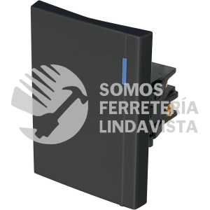 47990 APSE3-EEN INTERRUPTOR DE 3 VIAS 3 MODULOS LINEA ESPAÑOLA NEGRO VOLTECK