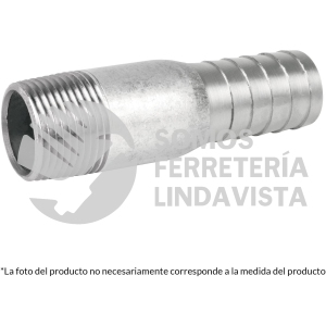 48175 CG-480 NIPLE DE ACERO GALVANIZADO 1/2" TIPO BOTELLA FOSET