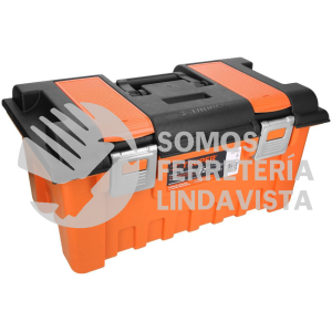 11812 CHA-22S CAJA P/HERRAMIENTA 22" C/COMPARTIMENTOS Y BROCHES METALICOS TRUPER