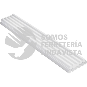 100080 REP-PIPE-1/2G BOLSA CON 1 KG DE BARRAS DE SILICON DE REPUESTO P/PIPE-1/2 TRUPER