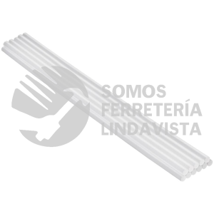 100081 REP-PIPE-5/16G BOLSA CON 1 KG DE BARRAS DE SILICON DE REPUESTO P/PIPE-5/16 TRUPER