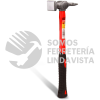 MLT-11 MARTILLO PARA LAMINERO PARA TERMINADOS MANGO DE FIBRA DE VIDRIO 11 OZ MIKELS