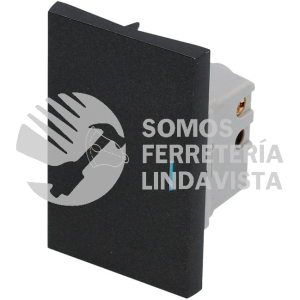P604N SWITCH PARA TIMBRE, LINEA PREMIUM, COLOR NEGRO SURTEK