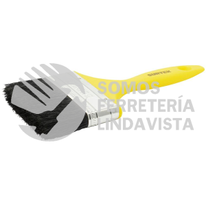 123315 BROCHA DE CERDAS NATURALES CON MANGO PLASTICO 3" SURTEK