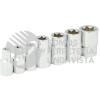 F4451E JUEGO DE 7 DADOS CON PUNTA TORX HEMBRA CUADRO DE 1/4" Y 3/8 SURTEK