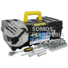 F5101C JUEGO DE DADOS Y ACCESORIOS CUADRO DE 3/8" COMBINADO, 38 PIEZAS, EN CAJA SURTEK
