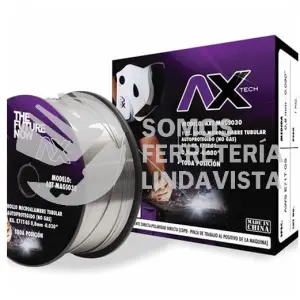 MAGS035-5 ROLLO DE MICROALAMBRE TUBULAR (NO GAS), 5KG, 0 035" E71T-GS AXTECH