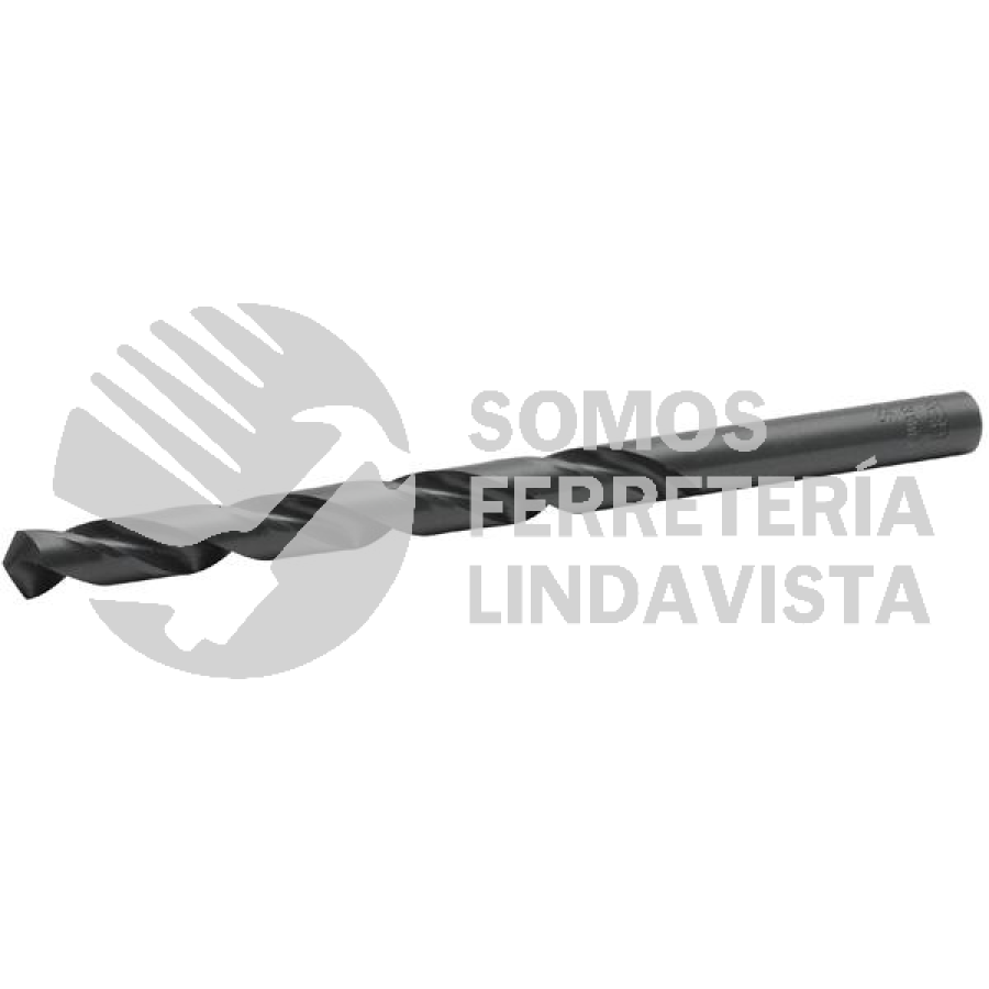 BGB1/8 BROCA NEGRA DE ACERO DE ALTA VELOCIDAD 1/8" ZANCO RECTO EN BLISTER URREA