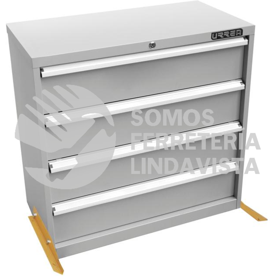 X35F4 GABINETE MODULAR FIJO 4 GAVETAS 35" SERIE X URREA