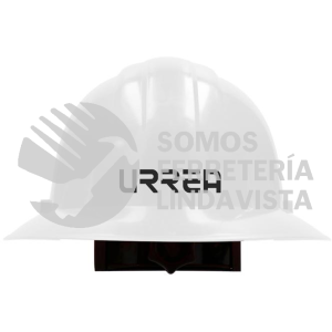 USH04W CASCO DE SEGURIDAD CON AJUSTE DE MATRACA ALA ANCHA, COLOR BLANCO URREA