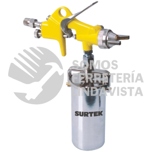 PPT1 PISTOLA PARA PINTAR TERMINADOS CAPACIDAD 200 ML, 72 PSI SURTEK
