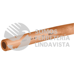 48155 CC-001F ROLLO DE 15 M DE TUBO FLEXIBLE DE COBRE DE 1/4" FOSET