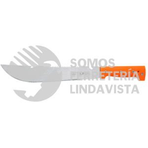 100654 T-460-12 MACHETE RAMBO 12" CACHA REMACHADA NARANJA TRUPER