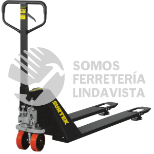 TRHB15 TRANSPALETA HIDRAULICA 1.5 TON EXTRA BAJA SURTEK